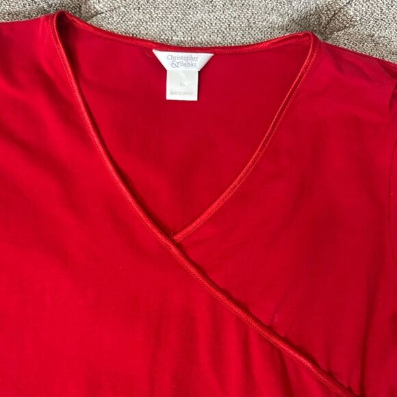 Vintage Christopher‎ & Banks Surplice Top - Picture 9 of 16